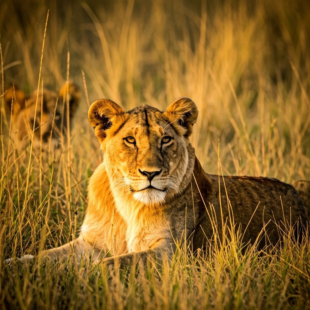 Lions in Kidepo Valley National Park
